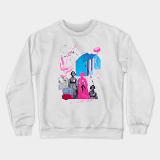 Portrait of sisters Crewneck Sweatshirt